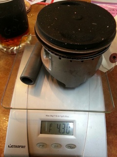 Stock Piston on Scale Stock Piston on Scale